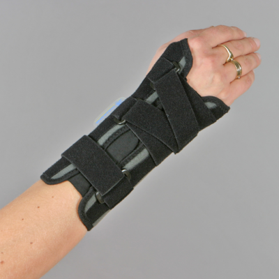 Firm support ใช้นิ้วหัวแม่มือและข้อมือ ข้างขวา