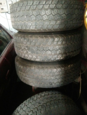 ล้อแม็ก15พร้อมยาง225 70 15ถูกๆ6500 ล้อแม็ก15พร้อมยาง225 70 15ถูกๆ6500