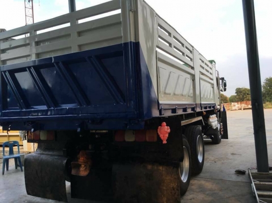 Hino 320 แรง ปี 49 แม่เดี่ยวกระบะดัมพ์สามมิตร มีระบบลากพ่วง พร้อมใช้งานค่ะ