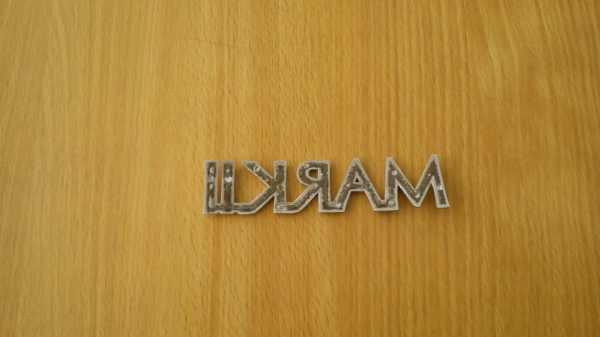 เพลทโลโก้ MARKII เพลทโลโก้ MARKII