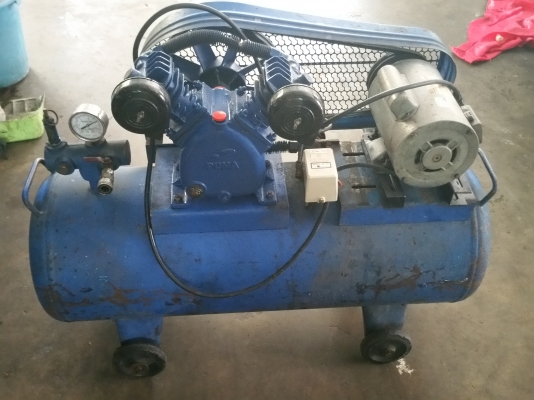 ขายปั๊มลมPUMA (AIR COMPRESSOR) ถังใหญ่64ลิตร พร้อมใช้งานตัวถังเหล็กคุณภาพดี ขาย6,500บาท