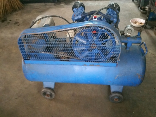 ขายปั๊มลมPUMA (AIR COMPRESSOR) ถังใหญ่64ลิตร พร้อมใช้งานตัวถังเหล็กคุณภาพดี ขาย6,500บาท
