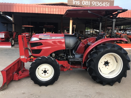 ขายรถไถยันมาร์ EF393T สภาพพร้อมใช้งาน พร้อมอุปกรณ์ ใบมีดหน้าและผานพรวน ราคา 298,000 บาท สนใจโทร 081-