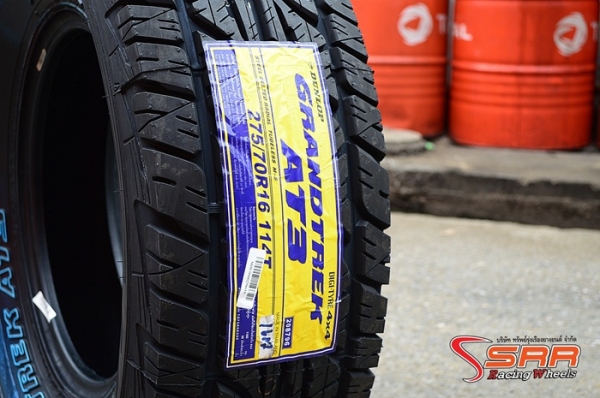 DUNLOP GRANDTREK AT3 275/70R16 เส้นละ 3,950 บาท DUNLOP GRANDTREK AT3 275/70R16 เส้นละ 3,950 บาท