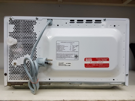 ไมโครเวฟ SHARP รุ่น R-220 ขนาด 22 ลิตร สีขาว สภาพใหม่ ไมโครเวฟ SHARP รุ่น R-220 ขนาด 22 ลิตร สีขาว สภาพใหม่