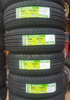 ยางใหม่195/55/15 ปี 18 GOODRIDE 1เส้น 1,300 บ. ยางใหม่195/55/15 ปี 18 GOODRIDE 1เส้น 1,300 บ.