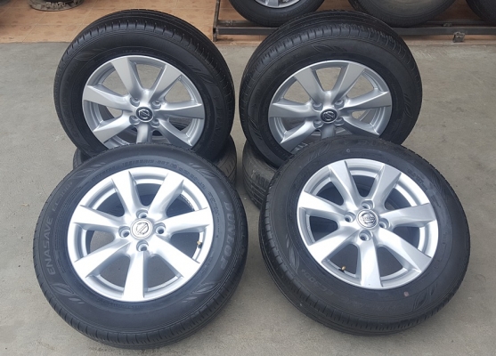 ขายล้อNISSAN ALMERA VL ยาง185/65/15 ปี 15 4 ล้อ