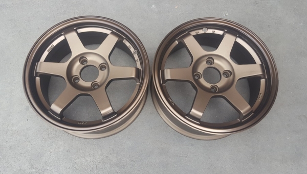 ขายล้อมือ2 TE37 ขอบ15 4รู100 กว้าง6.5 2 ล้อ ขายล้อมือ2 TE37 ขอบ15 4รู100 กว้าง6.5 2 ล้อ