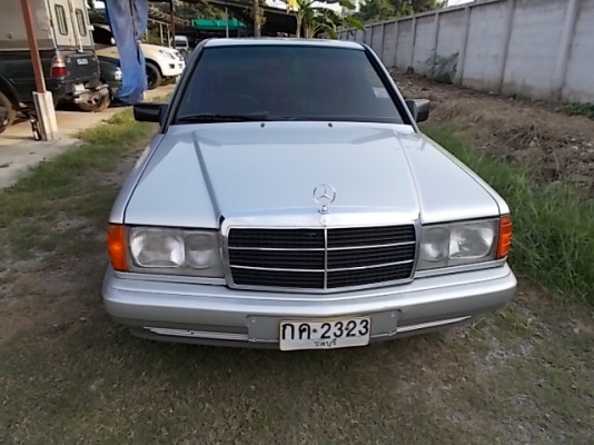 1994 BENZ 190 E 1.8 รถไม่เคยติดก๊าซ ไมล์220000กม.รถหน้า-หลังเดิม ตัวถังบางเดิมทั้งคัน ภายในสะอาด มาดูไม่ผิดหวังแน่นอน