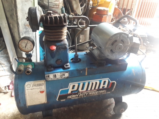 ขาย !! ปั้มลม.PUMA.ขนาด1/3แรง1สูบ.36ลิตร.พร้อมใช้งาน