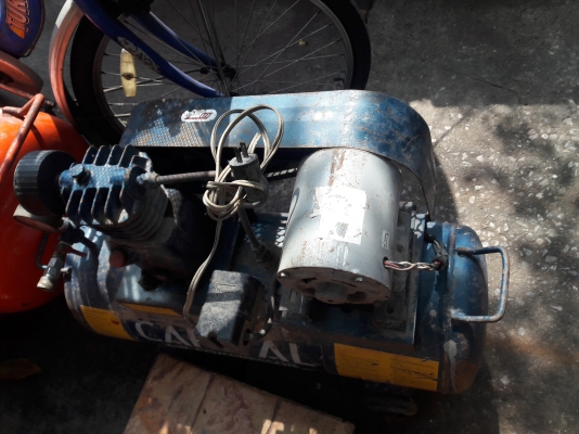 ขาย !! ปั้มลม.CAPITAL..ขนาด1/3แรง1สูบ.36ลิตร.พร้อมใช้งาน