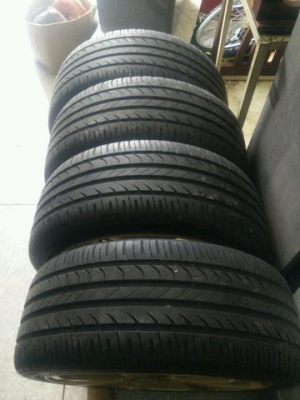 ล้อAVS Model7 18 แท้ สีทอง เดิมๆ กว้าง7.5offset 45  เพลทครบ ดุมครบ สภาพพร้อมใช้