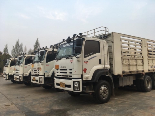 Isuzu 360 แรง ปี 56 ไม่ดัมพ์กระบะสามมิตร ไมล์น้อย ยางดี หัวสวยเดิมๆบางๆ มี4พ่วง สภาพพร้อมใช้งาน ใส่ของได้ 32.60 ตัน