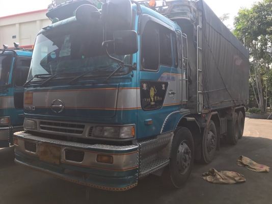 ขายรถ 12 ล้อ 2 เพลา HINO PROFIT คัสทรี FN1VYB ปี.50 ราคา.1,250,000 ต่อรอง เครื่อง P11C (320 แรง ) 7 เกียร์ มีระบบลำโพงลากลูก ยางสะภาพ 80-90\% กระบะมิเนียมคอกเกษตรดั้ม อู่.ซุ้นชัย ยาว 6.40 ม.สูง.2.10 ม. น้ำหนัก 12,800 กก. ช่วงล้าง ZM-10 น๊อด หัวสวยทั้งภายนอ