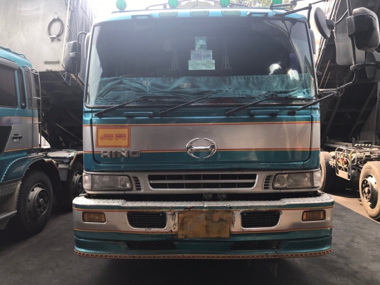 ขายรถ 12 ล้อ 2 เพลา HINO PROFIT คัสทรี FN1VYB ปี.50 ราคา.1,250,000 ต่อรอง เครื่อง P11C (320 แรง ) 7 เกียร์ มีระบบลำโพงลากลูก ยางสะภาพ 80-90\% กระบะมิเนียมคอกเกษตรดั้ม อู่.ซุ้นชัย ยาว 6.40 ม.สูง.2.10 ม. น้ำหนัก 12,800 กก. ช่วงล้าง ZM-10 น๊อด หัวสวยทั้งภายนอ