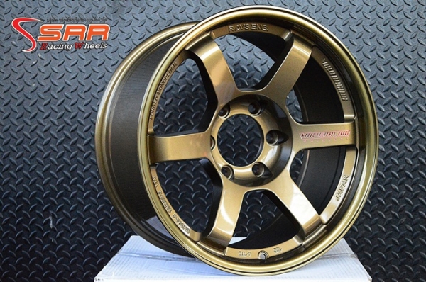 ล้อแม็กซ์ TE37 SUV ขอบ18 นิ้ว สีน้ำตาล สำหรับใส่รถกระบะ หรือรถSUV