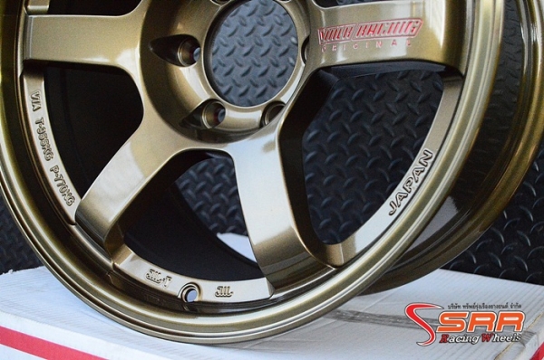 ล้อแม็กซ์ TE37 SUV ขอบ18 นิ้ว สีน้ำตาล สำหรับใส่รถกระบะ หรือรถSUV