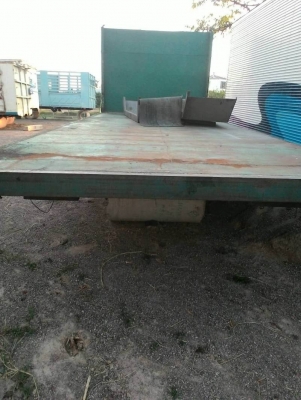 ขายกะบะพื้นเรียบพร้อมชุดดั้ม. ยาว 6.5ม. ราคาไม่แพง ศุภากร 081-1903107, 089-5367218.