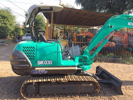 ขายรถขุดแบคโฮ KOBELCO SK030 ขนาดPc30 รถเก่านอกแท้100\%  (คอลโทนสั้น ปั๊มนิ้ว แทรคเหล็ก) เครื่องแน่น ระบบไว รถพร้อมใช้งาน เอกสารใบอินวอยครบ          ????ราคา   390,000  ต่อรองได้???? ☎️สนใจติดต่อ 096-3268553  (สถิตย์พันธ์) ????ID LINE 0963268553 #ร้านรุ่งเจ
