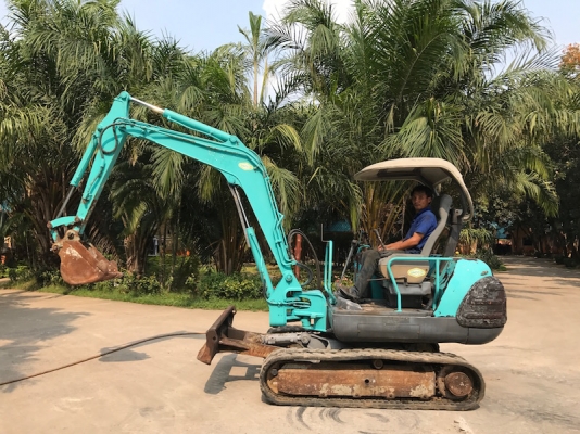 ขายแบคโฮ KOBELCO SK30(ปั้มนิ้ว)(คอนโทลน้ำมัน)(ลายหัวแย๊ก) ครบๆ สวยเดิมจากญี่ปุ่น ทำงานสมบูรณ์ทุกระบบ รับรองไม่ผิดหวัง 245,000 เท่านั้น!!