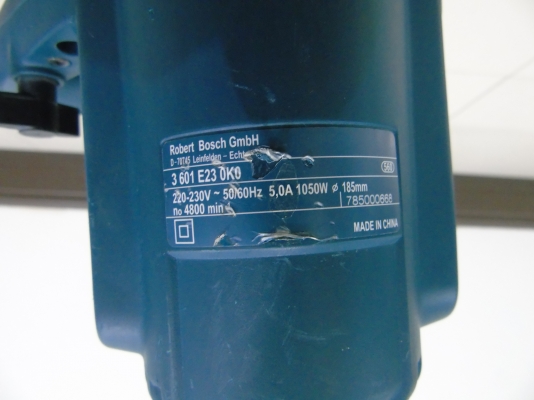 เลื่อยวงเดือน Bosch ของแท้ 7 นิ้ว รุ่น GKS 190 กำลัง 1400 วัตต์ มือสอง สภาพใหม่
