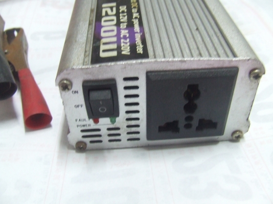 ขายอินเวอร์เตอร์   แปลงไฟแบตตรี่เป็นไฟบ้าน  550  บาท