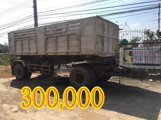 ลูกพ่วงดั๊ม2เพลา ราคา300,000บาทโทร0896422223