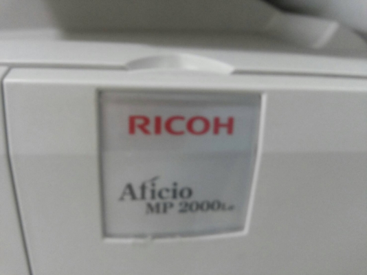 ขายเครื่องถ่าย RICOH รุ่น MP2000 สภาพสวย ทั้งชุด ( ต้องแก้ error นิด ) ขายเครื่องถ่าย RICOH รุ่น MP2000 สภาพสวย ทั้งชุด ( ต้องแก้ error นิด )