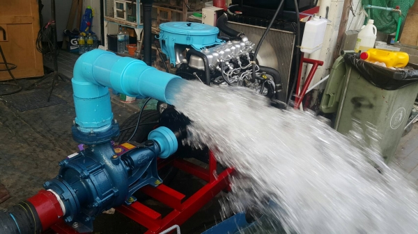 เครื่องสูบนํ้าประกอบใหม่พร้อมใช้งาน แรง+ประหยัดนำ้มัน