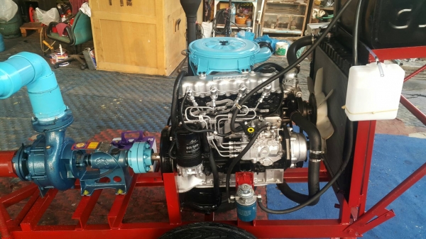 เครื่องสูบนํ้าประกอบใหม่พร้อมใช้งาน แรง+ประหยัดนำ้มัน