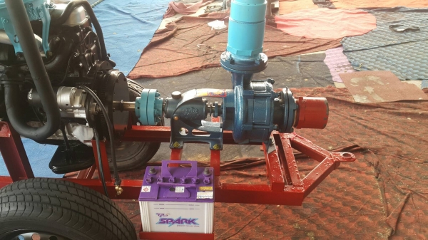 เครื่องสูบนํ้าประกอบใหม่พร้อมใช้งาน แรง+ประหยัดนำ้มัน