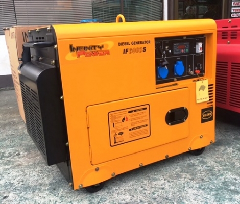 สินค้าขายดี เครื่องปั่นไฟดีเซล 6 KVA .ราคาพิเศษสุด(สินค้าลอ๊ตใหม่มาแล้ว)