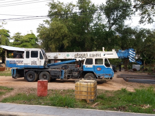 ขายรถเครน10ล้อ(รถยาว) Tadano TL200-m1 สภาพพร้อมใช้ ทำงานอยู่ทุกวัน
