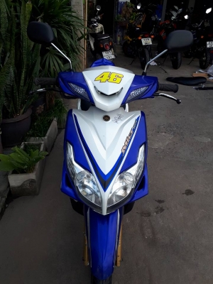 ยามาฮ่า มีโอ 125 สีน้ำเงินขาว (ล้อแม็กซ์แท้) ปี 2554 รถเท่ห์หล่อมีสไตล์