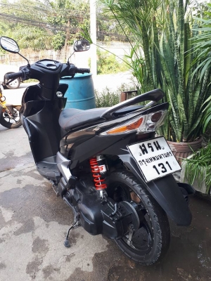 Mio 125 สีดำเทา (ล้อแม็กซ์) ปี 2554 รถหล่อเร้าใจ เครื่องเดิม เท่ห์บาดใจ