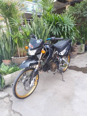 Kawasaki KSR สีดำ (สตาร์ทมือ) ปลายปี 2557 ขับอย่างเท่ห์ทันสมัย Kawasaki KSR สีดำ (สตาร์ทมือ) ปลายปี 2557 ขับอย่างเท่ห์ทันสมัย