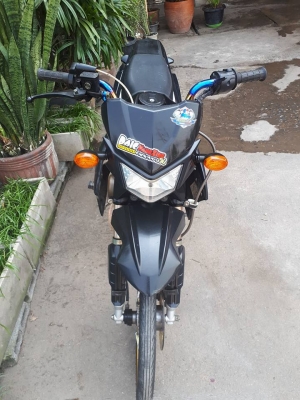 Kawasaki KSR สีดำ (สตาร์ทมือ) ปลายปี 2557 ขับอย่างเท่ห์ทันสมัย