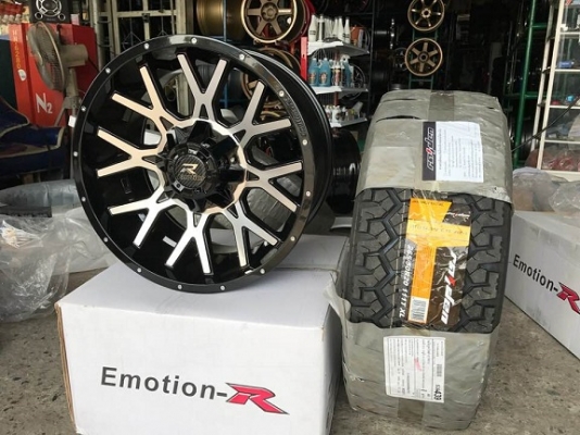 ขายแม็กใหม่ขอบ20  พร้อมยางแนวลุย