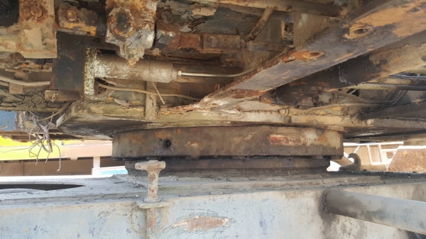 ขาย แบคโฮล้อยาง KOMATSU HW60 ขับเคลื่อนเพลาเดียว ทำงานช้าหน่อยต้องเช็คปั้มไฮดรอริค ราคาต่อรองได้