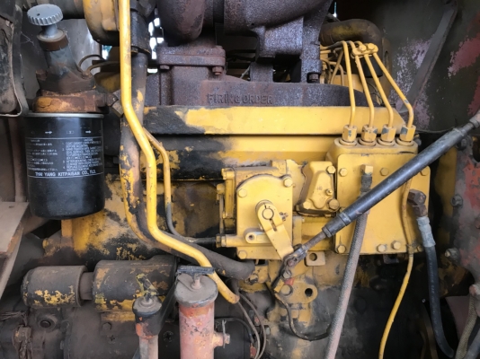 รถเกรด cat 120G s/n87v4528