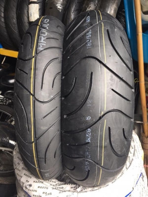 ยางใหม่ Maxxis M6029 supermaxx 120/70zr17+180/55zr17