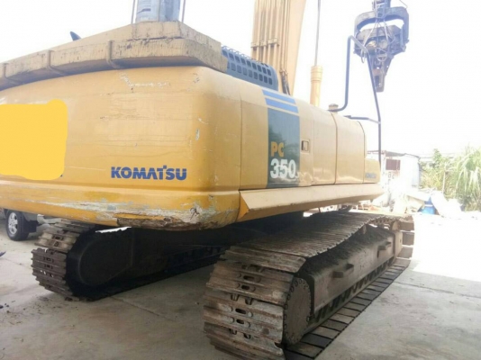 PC350-7รถแมคโคพร้อมหัวไวโบชั่วโมงหมื่นกลางๆพร้อมใช้งานเอกสารใบซื้อขายลงทำงานได้เลยครับราคาเบาๆ@2.95฿สนใจสอบถามได้ที่ ☎ 081-989-1989 + ID LINE : rangrayong หรั่งครับ