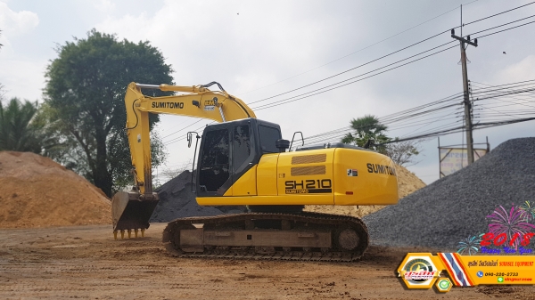 ขาย SUMITOMO SH210-5 ใช้งาน 7,743 ชั่วโมง สภาพนางฟ้า ทำงานสมบูรณ์ทุกระบบ ขาย SUMITOMO SH210-5 ใช้งาน 7,743 ชั่วโมง สภาพนางฟ้า ทำงานสมบูรณ์ทุกระบบ