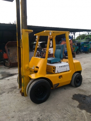 รถฟอร์คลิฟต์ TOYOTA 2FG25 รถเก่านอกนำเข้า ยังไม่เคยใช้งานในไทย ยก 2.5 ตัน ยกสูง 3 เมตร เครื่อง 4P สภาพดี พร้อมใช้งาน มีเอกสารใบอินวอยซ์