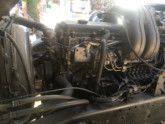 รถดั้มต่อใหม่เครื่อง 6M61 220 แรงเบรคจิ๊ฟฟี่ พวงมาลัย power สวยๆเลยครับ