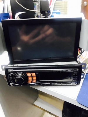 ขายalpine dva-9861e พร้อมจอ+รีโมท จอขาวนะ