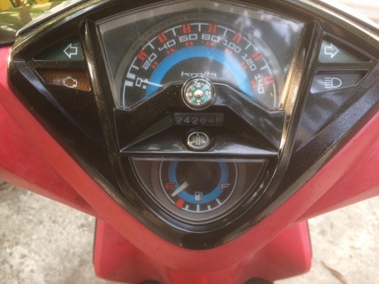 YAMAHA Mio125 ตัวTOPล้อMAXแท้ สีดำ-แดง สวยๆ