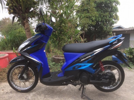 YAMAHA Mio125 ปี55เครื่องดีมาก สีน้ำเงิน-ดำ