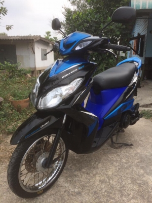YAMAHA Mio125 ปี55เครื่องดีมาก สีน้ำเงิน-ดำ