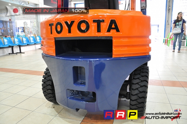 ขายรถโฟล์คลิฟท์มือสอง TOYOTA รุ่น 5FD25-19260 นำเข้าจากประเทศญี่ปุ่น 100\% ไม่เคยใช้งานในไทย ขายรถโฟล์คลิฟท์มือสอง TOYOTA รุ่น 5FD25-19260 นำเข้าจากประเทศญี่ปุ่น 100\% ไม่เคยใช้งานในไทย